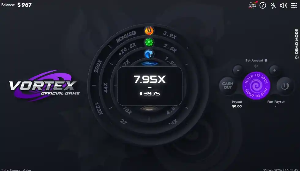 Responsible Gaming When Playing Vortex